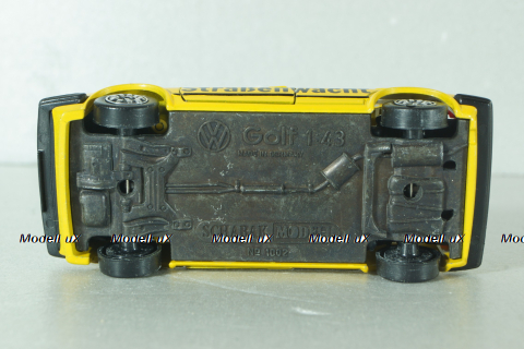 Volkswagen Golf II ADAC 1983, yellow, 1003, Schabak 1:43