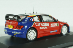 Citroen Xsara WRC #1 winner Rally Monte Carlo 2005 Loeb/Elena with night lights, RAM167, IXO 1:43