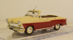 Газ-21 Волга кабриолет бежево/бордовый, Алник43 1:43