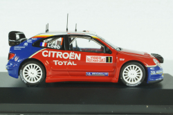 Citroen Xsara WRC #1 winner Rally Monte Carlo 2005 Loeb/Elena with night lights, RAM167, IXO 1:43