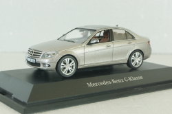 Mercedes C200 (W204) 2007, silver, B66962371, Schuco 1:43