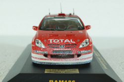 Peugeot 307 WRC Winner Rallye Finnland 2004 Grönholm/Rautiainen, RAM186, IXO 1:43