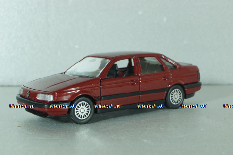 Volkswagen Passat (B3) 1988, red, 1015R, Schabak 1:43