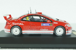 Peugeot 307 WRC Winner Rallye Finnland 2004 Grönholm/Rautiainen, RAM186, IXO 1:43