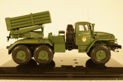 Урал-375 БМ-21 Град 2Б5, TruckTyr 1:43