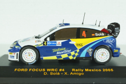 Ford Focus WRC #5 Rally Mexico 2005, IXO 1:43