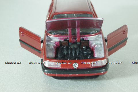 Volkswagen Passat (B3) 1988, red, 1015R, Schabak 1:43