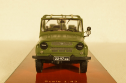 Уаз-469А с зениткой ЗУ-23-2, TruckTyr 1:43