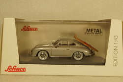 Porsche 356 A Wasserski silver, Schuco 1:43