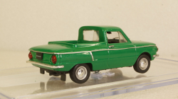 Заз-965 пикап, зеленый, Алник43 1:43