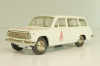 Ваз-2102 А11, бело-серый, Олимпиада 80,  апрель 19..г., Тантал/Радон 1:43