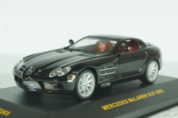 Mercedes McLaren SLR Coupe 2003, black metallic, MOC065, IXO 1:43