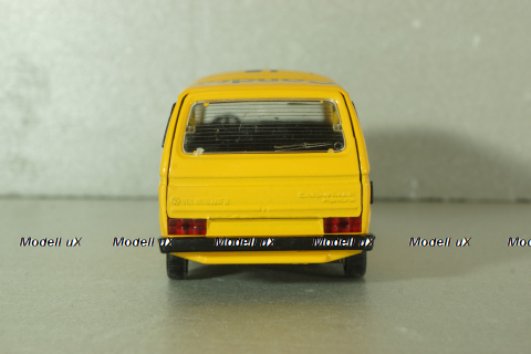 Volkswagen Caravelle (T3) Condor of Lufthansa 1979, yellow, 1046, Schabak 1:43