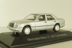 Mercedes-Benz E 320 limousine  (W124), silver, 070072, Herpa 1:43
