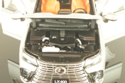 Lexus LX600 2022, silver, LCD43013SI, LCD 1:43
