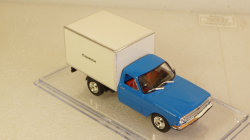 Газ-24 термобудка Холодильник  сине/бел, Алник43 1:43