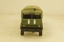 Камаз-43101-010 бортовой с тентом, военный Украина, Herpa 1:87