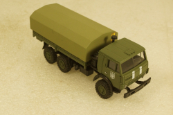 Камаз-43101-010 бортовой с тентом, военный Украина, Herpa 1:87