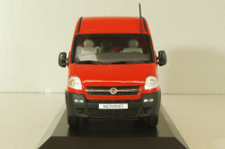 Opel Movano 2003 van hight roof, red, Norev 1:43