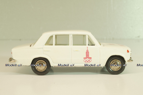 Ваз-2101 А9, белый, Олимпиада 80, Тантал/Радон 1:43