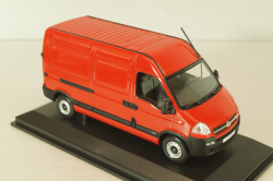 Opel Movano 2003 van hight roof, red, Norev 1:43