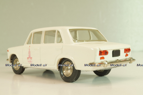 Ваз-2101 А9, белый, Олимпиада 80, Тантал/Радон 1:43