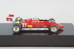 Ferrari 126 C2 Gilles Villeneuve, 2nd Place San Marino GP 1982, N5580, Hot Wheels Elite 1:43