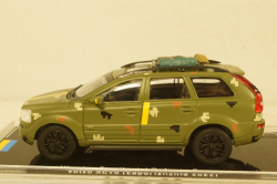 Volvo XC90 with powerboat Ukraine Territorial Defense Forces (Zaporizhzhia 2022), TruckTyr 1:43