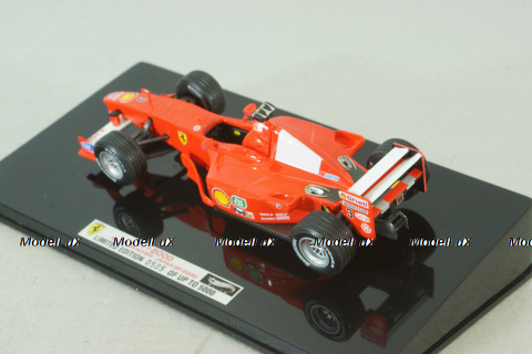 Ferrari F1-2000 Michael Schumacher, Japan GP 2000, V8379, Hot Wheels Elite 1:43