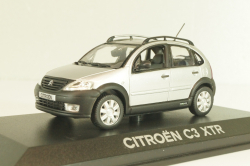 Citroen C3 XTR 2004, silver, 155330, Norev 1:43