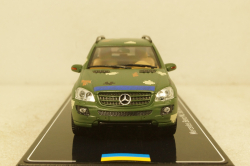 Mercedes ML500 W164 2005 with generator trailer, Ukraine Territorial Forces (Odessa 2022), TruckTyr 1:43