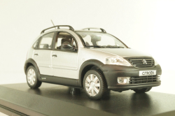 Citroen C3 XTR 2004, silver, 155330, Norev 1:43