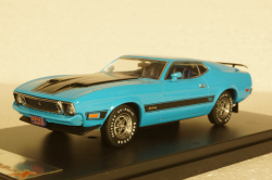 Ford Mustang Mach I 1973 Light Blue/black, PRD399J,  Premium X 1:43
