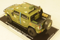Hummer H2 SUT Ukraine Territorial Defense Forces Gun truck (Odessa 2022), TruckTyr 1:43