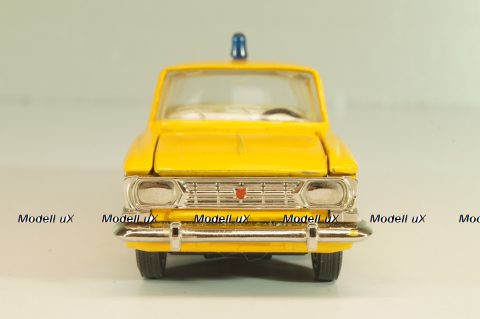 Москвич-412 А8, милиция, Тантал/Радон 1:43