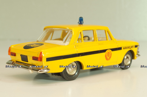 Москвич-412 А8, милиция, Тантал/Радон 1:43