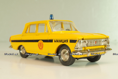 Москвич-412 А8, милиция, Тантал/Радон 1:43