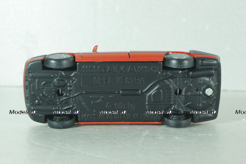 Opel Vectra sedan 1988, red, 1161, GAMA 1:43