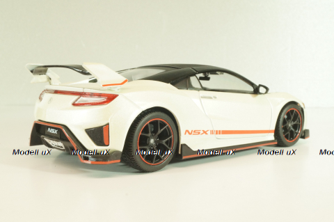 Acura NSX 2018 white/black, 32536, Maisto 1:24