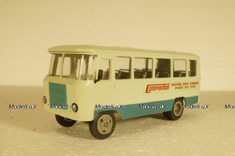 Г1А1-02 (Кубань), белый/голубой, Компаньон 1:43