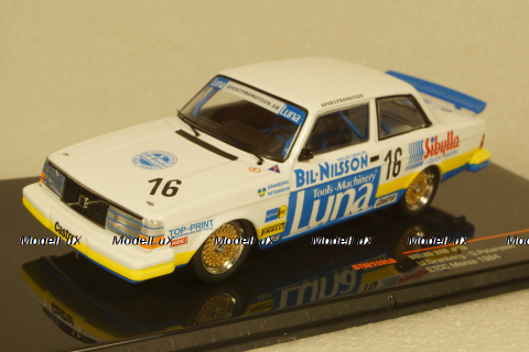 VOLVO 240 N.16 ETCC MONZA 1984 GRANBERG/PETERSSON, GTM152LQ, IXO 1:43
