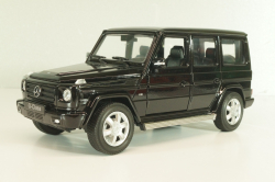 Mercedes G 500 (W463) 2015, black, 24012W, Welly 1:24