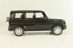 Mercedes G 500 (W463) 2015, black, 24012W, Welly 1:24