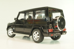 Mercedes G 500 (W463) 2015, black, 24012W, Welly 1:24