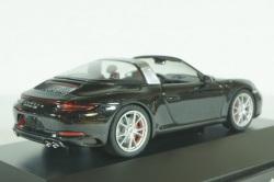 Porsche 911 (991) Targa 4S black, 2015, Herpa 1:43