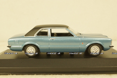 Ford Taunus 1970 light blue, 943081303, Minichamps 1:43
