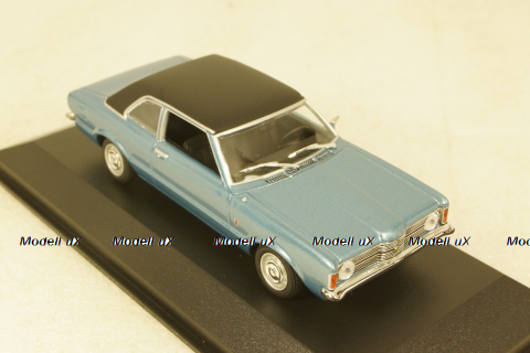 Ford Taunus 1970 light blue, 943081303, Minichamps 1:43