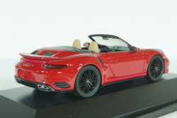 Porsche 911 Turbo S Cabrio 2015, Red, 711482, Herpa 1:43