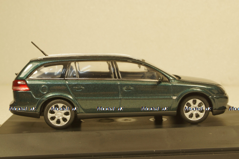 Opel Vectra Caravan darkgreen-metallic, 9163089,  Schuco 1:43