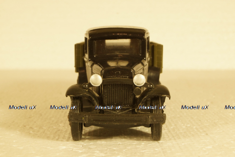 ГАЗ-60, черный/хаки, з-д Двигатель 1:43 